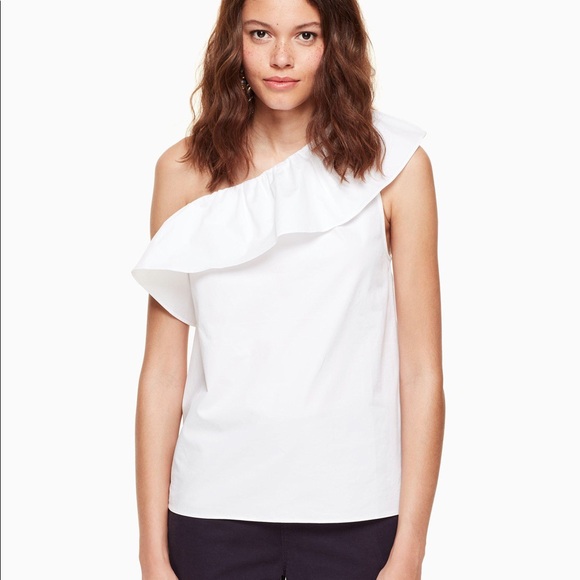 Kate Spade ♠️ Poplin Top - Picture 8 of 9